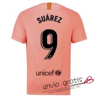 Camiseta Barcelona Tercera Equipacion 9#SUAREZ 2018-2019