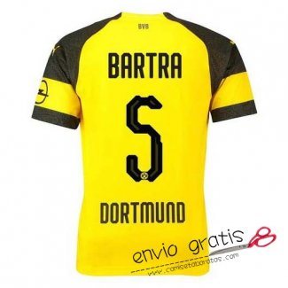 Camiseta Borussia Dortmund Primera Equipacion 5#BARTRA 2018-2019
