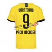 Camiseta Borussia Dortmund Primera Equipacion 9 PACO ALCACER 2019-2020