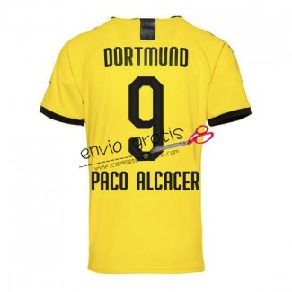 Camiseta Borussia Dortmund Primera Equipacion 9 PACO ALCACER 2019-2020