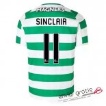 Camiseta Celtic Primera Equipacion 10#SINCLAIR 2018-2019