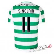 Camiseta Celtic Primera Equipacion 10#SINCLAIR 2018-2019