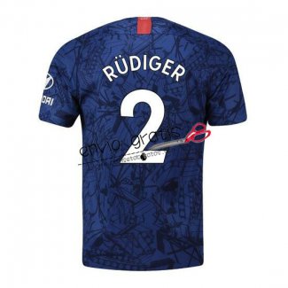 Camiseta Chelsea Primera Equipacion 2 RUDIGER 2019-2020