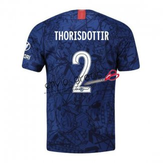 Camiseta Chelsea Primera Equipacion 2 THORISDOTTIR 2019-2020 Cup