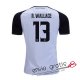 Camiseta Costa Rica Segunda Equipacion 13#R.WALLACE 2018