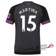 Camiseta Everton Segunda Equipacion 15#MARTINA 2018-2019