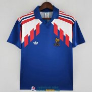 Camiseta Francia Retro Primera Equipacion 1988/1990