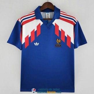 Camiseta Francia Retro Primera Equipacion 1988/1990