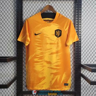 Camiseta Holanda Primera Equipacion 2022/2023