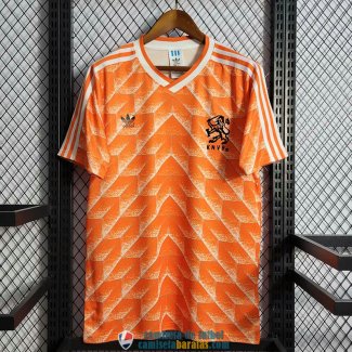 Camiseta Holanda Retro Primera Equipacion 1988 1989