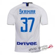 Camiseta Inter Milan Segunda Equipacion 37#SKRINIAR 2018-2019