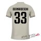 Camiseta Juventus Segunda Equipacion 33#BERNARDESCHI 2018-2019