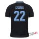 Camiseta Lazio Tercera Equipacion 22#CACERES 2018-2019