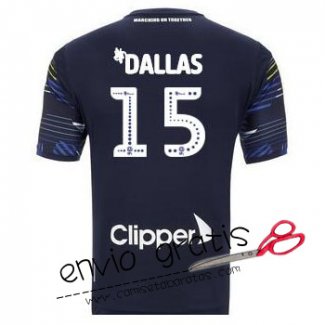 Camiseta Leeds United Segunda Equipacion 15#DALLAS 2018-2019