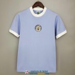 Camiseta Manchester City Retro Primera Equipacion 1972/1973