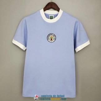 Camiseta Manchester City Retro Primera Equipacion 1972/1973