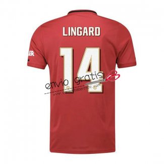 Camiseta Manchester United Primera Equipacion 14 LINGARD 2019-2020 Cup