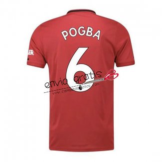 Camiseta Manchester United Primera Equipacion 6 POGBA 2019-2020