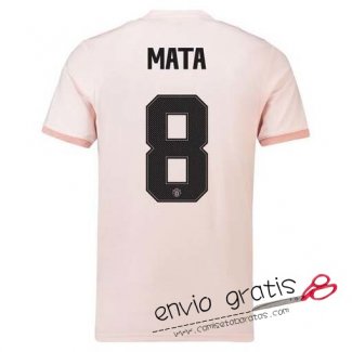 Camiseta Manchester United Segunda Equipacion 8#MATA Cup Printing 2018-2019