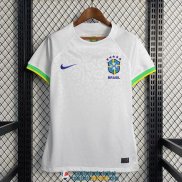Camiseta Mujer Brasil White VI 2022/2023