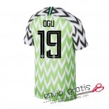 Camiseta Nigeria Primera Equipacion 19#OGU 2018