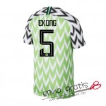 Camiseta Nigeria Primera Equipacion 5#EKONG 2018