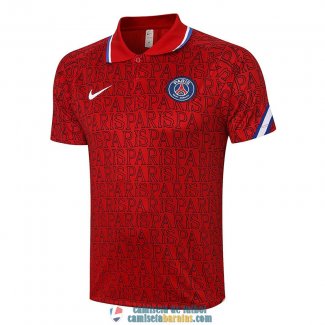 Camiseta PSG Polo Red PARIS 2020/2021