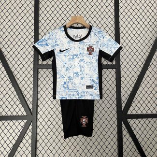 Camiseta Portugal Ninos Segunda Equipacion 2024/2025