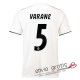 Camiseta Real Madrid Primera Equipacion 5#VARANE RAMOS 2018-2019