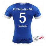 Camiseta Schalke 04 Primera Equipacion 5#Nastasic 2018-2019