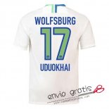 Camiseta VfL Wolfsburg Segunda Equipacion 17#UDUOKHAI 2018-2019