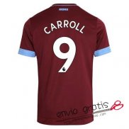 Camiseta West Ham United Primera Equipacion 9#CARROLL 2018-2019