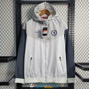 Chelsea Chaqueta Rompevientos White I 2023/2024