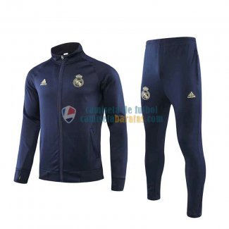 Real Madrid Chaqueta Navy Blue + Pantalon 2019-2020