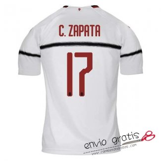 Camiseta AC Milan Segunda Equipacion 17#C.ZAPATA 2018-2019