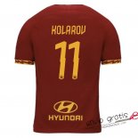 Camiseta AS Roma Primera Equipacion 11#KOLAROV 2019-2020