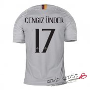 Camiseta AS Roma Segunda Equipacion 17#CENGIZ UNDER 2018-2019