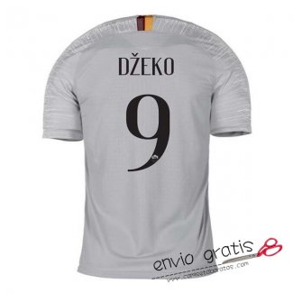Camiseta AS Roma Segunda Equipacion 9#DZEKO 2018-2019