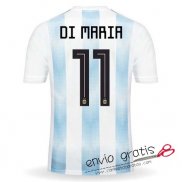Camiseta Argentina Primera Equipacion 11#DI MARIA 2018
