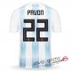 Camiseta Argentina Primera Equipacion 22#PAVON 2018