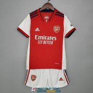 Camiseta Arsenal Ninos Primera Equipacion 2021/2022