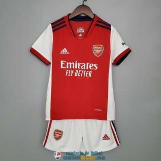 Camiseta Arsenal Ninos Primera Equipacion 2021/2022
