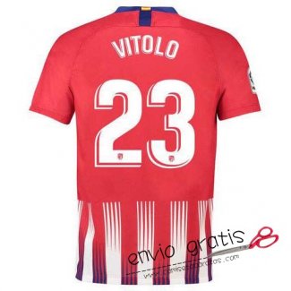 Camiseta Atletico de Madrid Primera Equipacion 23#VITOLO 2018-2019