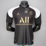 Camiseta Authentic PSG x Jordan Black White 2021/2022 Camiseta Authentic PSG x Jordan Black White 2021/2022
