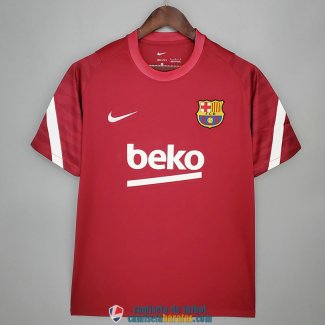 Camiseta Barcelona Training Red II 2021/2022