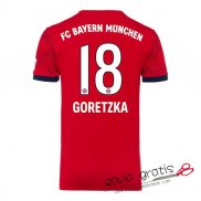 Camiseta Bayern Munich Primera Equipacion 18#GORETZKA 2018-2019