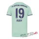 Camiseta Bayern Munich Segunda Equipacion 19#RUDY 2018-2019