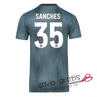 Camiseta Bayern Munich Tercera Equipacion 35#SANCHES 2018-2019