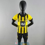 Camiseta Borussia Dortmund Ninos Primera Equipacion 2022/2023