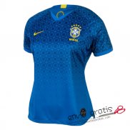 Camiseta Brasil Mujer World Cup Segunda Equipacion 2019